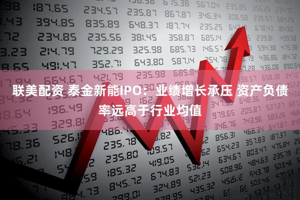 联美配资 泰金新能IPO：业绩增长承压 资产负债率远高于行业均值
