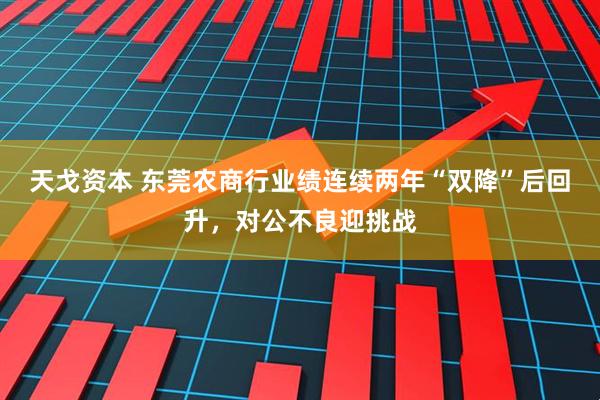 天戈资本 东莞农商行业绩连续两年“双降”后回升，对公不良迎挑战